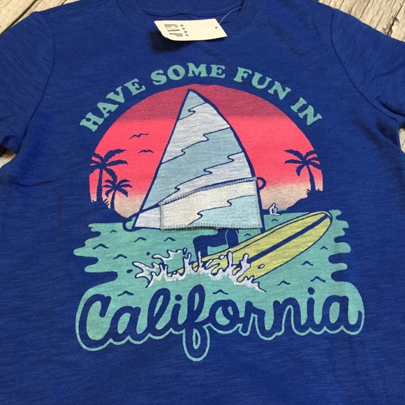 Gap Boys 12 18 24 months or 2T California Surf Tropical Shorts Outfit - Picture 2 of 5